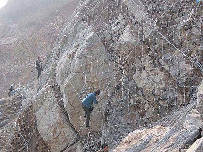 黄南山体拦石防护网