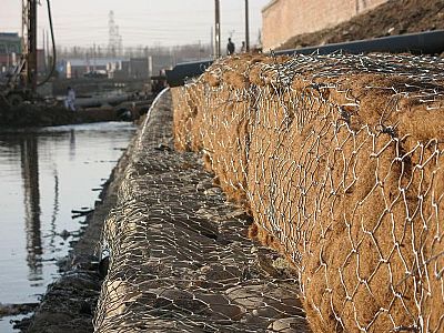 铅丝格宾笼引津入京潮白河治理工程